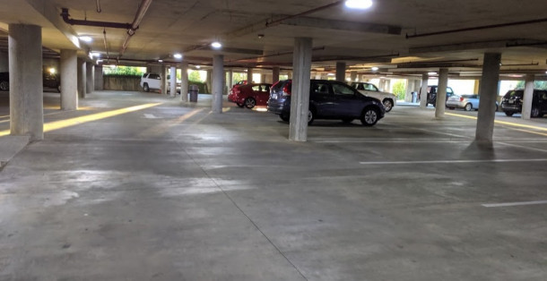 Humphrey Coliseum Parking Garage
